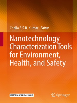 cover image of Nanotechnology Characterization Tools for Environment, Health, and Safety